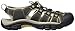 KEEN Men's Newport H2 Closed Toe Water Sandals, Raven/Aluminum, 12