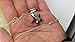 Sterling Silver 925 Made with Crystals from Swarovki Black Star Pendant Necklace, 18