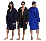 Adoretex Unisex Adult & Youth Swim Parka - Black Lining