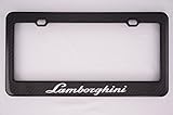 Lamborghini Carbon Fiber License Plate Frame