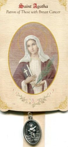 Amazon Com 6pc Patron Saints Of Healing St Agatha Breast