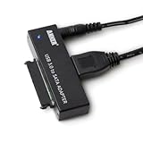 Anker USB 3.0 to SATA Portable Adapter with 3ft Cable and Power Adapter for 2.5/3.5 inch HDD and SSD