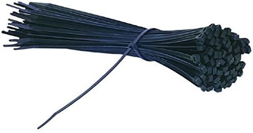 11 Black Cable Ties, DuPont 66 Nylon, 100 Pc. by Storehouse