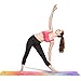 AIMERDAY Non Slip Yoga Mat Eco Friendly TPE Exercise Mat Premium Print 1/4 Inch Thick High Density Lightweight Pilates Mat with Carrying Strap for Floor Workout, Fitness & Hot Yoga 72