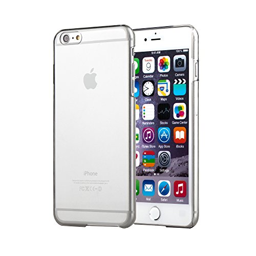 KDLINKS 0.5mm ULTRA Thin Slim-Fit Case For iPhone 6 & 2015 6S Model - Retail Packaging - (Transparent)