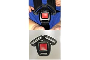 PONINI Stroller and Car Seat Replacement Parts/Accessories to fit The First Years Products for Babies, Toddlers, and Children (Car Seat Crotch Buckle)