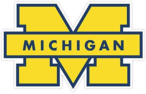 Michigan Wolverines NCAA Vinyl Sticker 4"x 6" Decal Bumper Car Truck Laptop