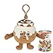 Whiffer Sniffers Howie Rolls Cinnamon Roll Scented Plush Backpack Clip