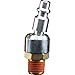Bostitch BTFP72333 Industrial 1/4-Inch Series Swivel Plug - 1/4-Inch NPT Male Thread