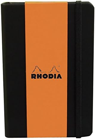 Rhodia Black Webnotebook 3.5X5.5 Lined: Amazon.com: Office Products