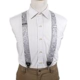 EFBB.02 Series Colors Paisley Microfiber Y-Back Suspender For Casual By Epoint