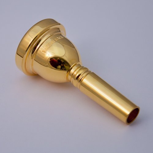 24K Gold Bach Large Shank Trombone Mouthpiece, 5G TROMBONE Buy