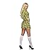 Dreamgirl Women's Fancy Girl Yellow Plaid Clueless Iggy Schoolgirl Costume, Plaid, Small