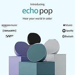 Amazon Echo Pop (newest model), Our smallest Alexa