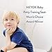 HEYOK Baby Potty Training Seat (Mom’s Choice Award Winner) for Kids and Toddlers - Portable Ring Chair for Round/Oval Toilets - Safe, Durable, Non-Slip with Urine Guard | Bonus 2 Hooks and Safety Lock
