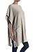 Triple9shop Women's Button-Side Front Pocket Poncho Cardigan