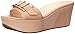 Nine West Women's Ratatat Leather Platform Sandal
