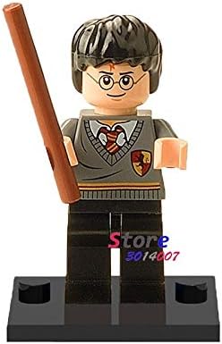 Amazon 50ピース ビルディングブロック ハリーポッター 映画 アクションフィギュア キリーナ チノ教授 スネープ オリーブウッドダンブルドア 子供用 おもちゃ 312 積み木 おもちゃ