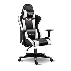 shuanghu Gaming Chair Office Chair Ergonomic PC Computer Chair Reclining Racing Chair with Headrest and Lumbar Support…