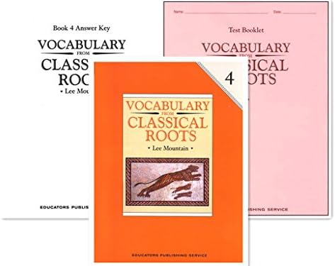 Vocabulary from Classical Roots Complete 8 Books SET - Book 4, 5