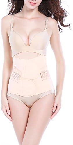 AMILE Postpartum Support Recovery Belly Belt with High Elastic and Breathable Mesh Fabric for Women and Maternity Recovering from Birth