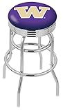 University of Washington Retro Swivel Bar Stool Barstools