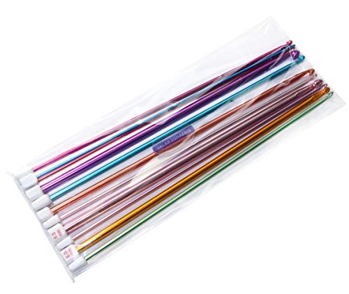 4 Valar+Dohaeris+Assorted+Tunisian+Aluminum+Knitting