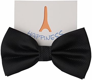 YaGe. Men's Classic Pre-Tied Formal Tuxedo Bow Tie A601 Black