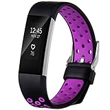 Humenn for Fitbit Charge 2 Bands, Replacement Accessory Sport Strap Band for Fitbit Charge 2 HR Large Small