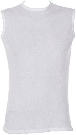 LASC SLEEVELESS THERMAL - White - X-Large