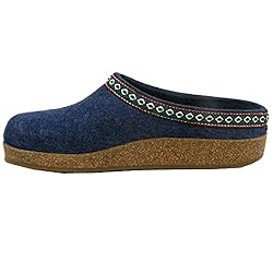 HAFLINGER GZ Clog, Cap Blue, 11 Women/9 Men M US