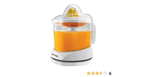 Amazon.com: Eléctrico Máquina de extractor de jugo de naranja Exprimidor  cítricos exprimidor de prensa de limón fruta por CJ625 : Hogar y Cocina