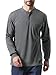 Titicaca FR Pocket Henley 7OZ 100% Cotton Flame Resistant Henley Style Gray Long Sleeve T-Shirts
