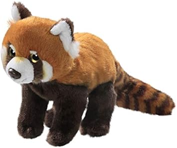peluche panda rosso