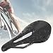 Alomejor Road Bike Saddle Cushion Hollow Comfortable Bicycle Seat Breathable Mountain Bike Seat Mat for Cycling(143mm-black)thumb 2