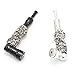 Aluminum Alloy Filter Pipe, Portable Pipe, Gift for Father, Husband (Black)