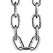 Mophorn Grade 30 Chain 0.25 Inch by 20Ft Length Grade 30 Proof Coil Chain Zinc Plated Grade 30 Chain for Towing Logging Agriculture and Guard Rails