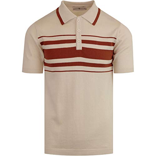 mod knitted polo