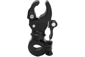 Bicycle Flashlight Clip, Flexible Flashlight Mount Holder fit Flashlight Umbrella U Lock Bracket