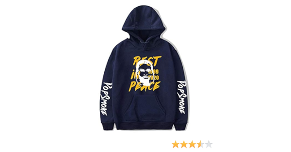 WAWNI R.I.P Pop Humo Sudadera con capucha Sudaderas para Abanicos Hombres y  Mujeres Negro Hip Hop Outwear Talla XXS-4XL: Amazon.es: Ropa