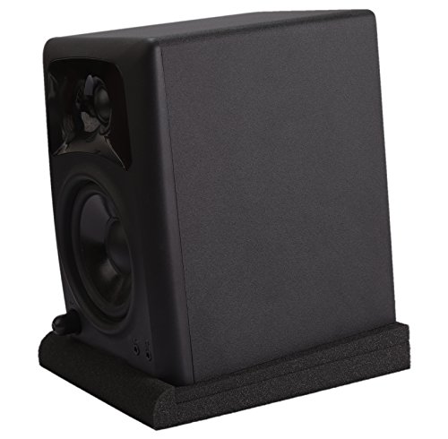 XL-Pro Studio Monitor Isolation Pads for 6.5" - 8" Inch Speakers, Pair of Two | Audiophile High Density Acoustic Dampening Stands for Most Large Speakers