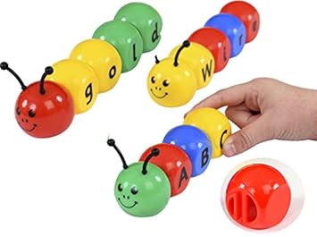 caterpillar learning toy