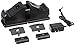 Amazon Basics Dual Charging Station for Xbox One, Xbox One Standard, And Xbox One Elite Controllers - Black