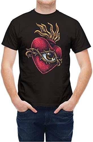 T-shirt Tattoo Yakuza Bizarre Eye On Heart Black XXL