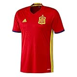 Adidas Men's Spain Home Soccer Jersey Climacool 2016 (Red)