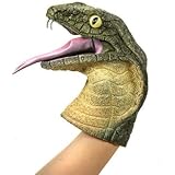 Big Game Toys~Cobra Hand Puppet Soft Stretchy Rubber Snake Serpent Viper 6 Inch