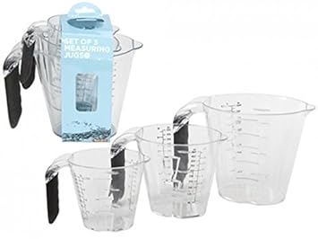 Amazon.com: 3 piezas Juego de jarra medidora de apto para ...