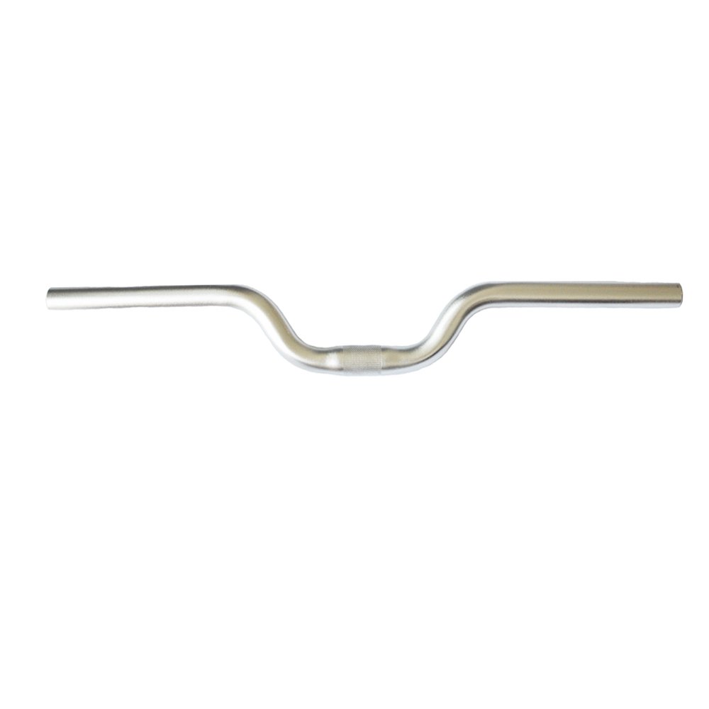 UPANBIKE Bike Handlebar 25.4mm 52cm Aluminum Alloy Riser Bar for Fixed Gear Bike Bicycle(Red)