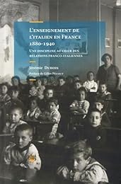 L' enseignement de l'italien en France, 1880-1940