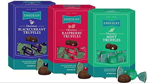 Chocozay Chocolates Combo (Pack of 3 - 450 Grams Each ) (Mint, Blackcurrent, Raspberry)
